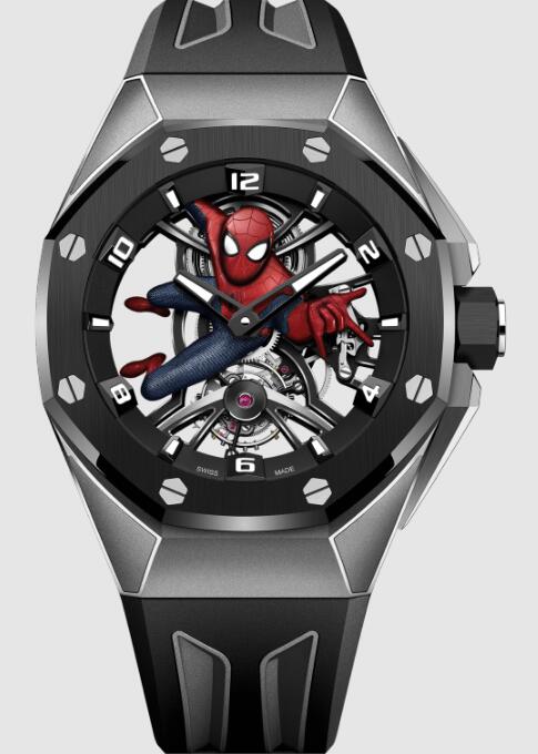 Audemars Piguet Royal Oak Concept Spider-Man Flying Tourbillon Watch Replica 26631IO.OO.D002CA.01